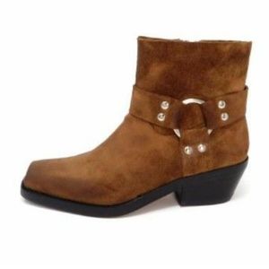 Jeffrey Campbell Farrier Suede Harness Boots